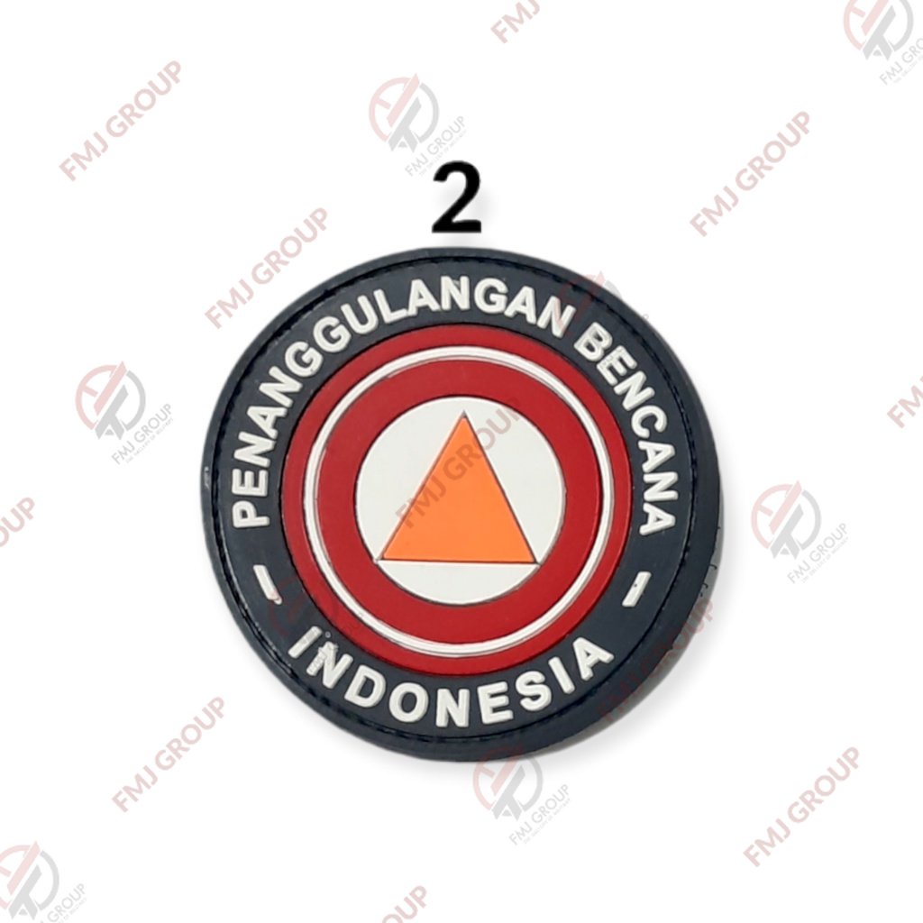 Patch rubber/logo tagana set Patch Karet Perepet