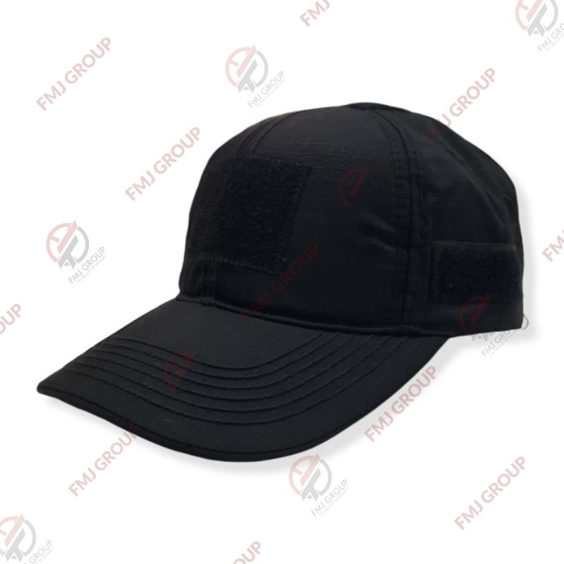 Topi Tactical Velcro / Perekat - Topi Lapangan - Ripstop