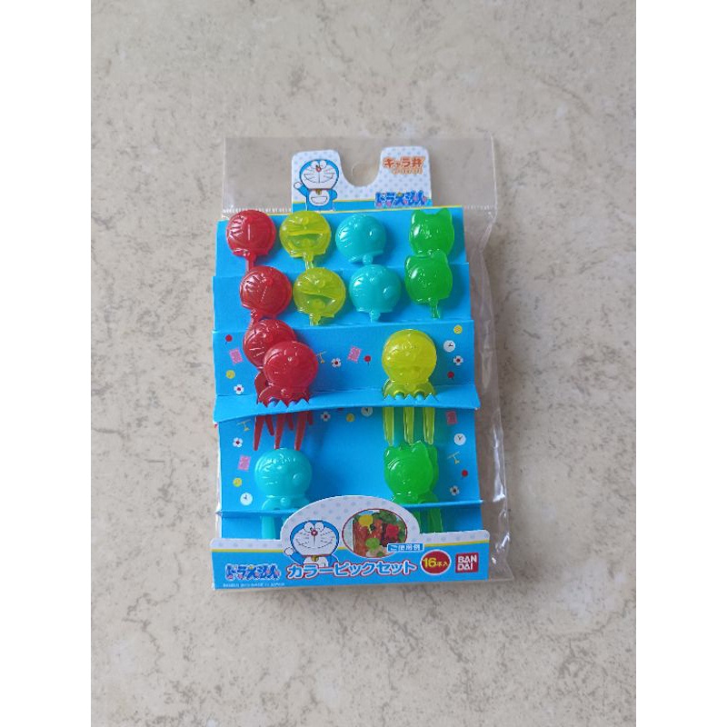 Food Picks Doraemon Tusuk Bento Garpu Bento Emon