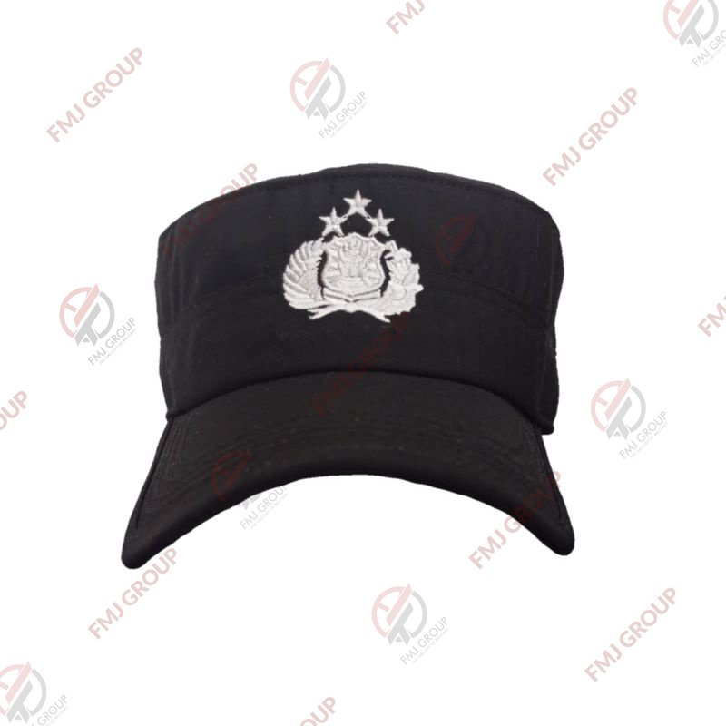 Topi Komando Coklat BINTARA Polri / Topi Komando Bintara