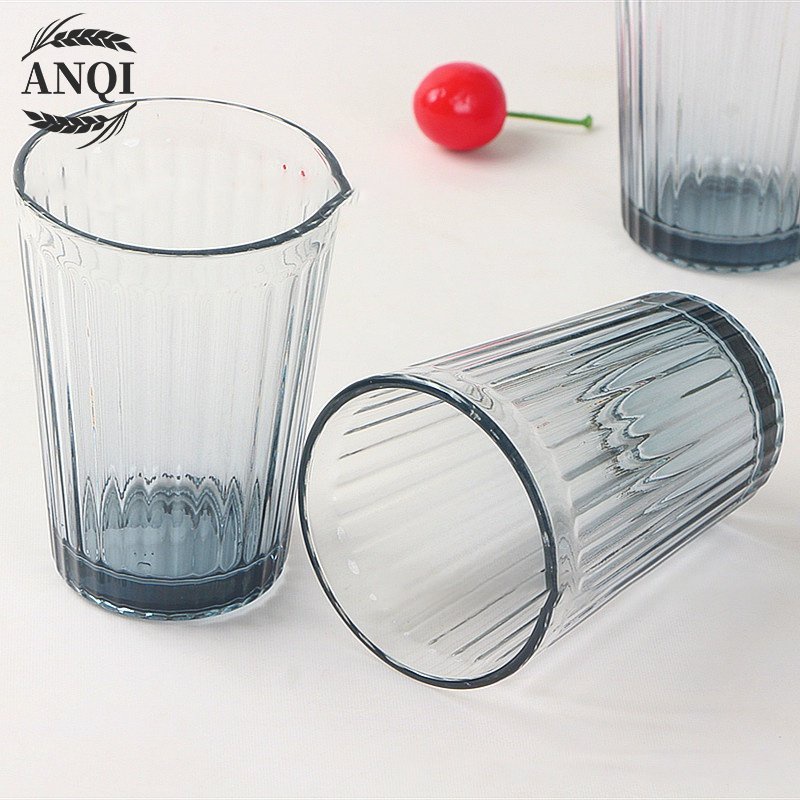 ANQI 1888 2 IN 1 Mangkok + Glass / Glass Soup Bowl With + Bowl Mangkuk Saji Kotak Kaca Tebal