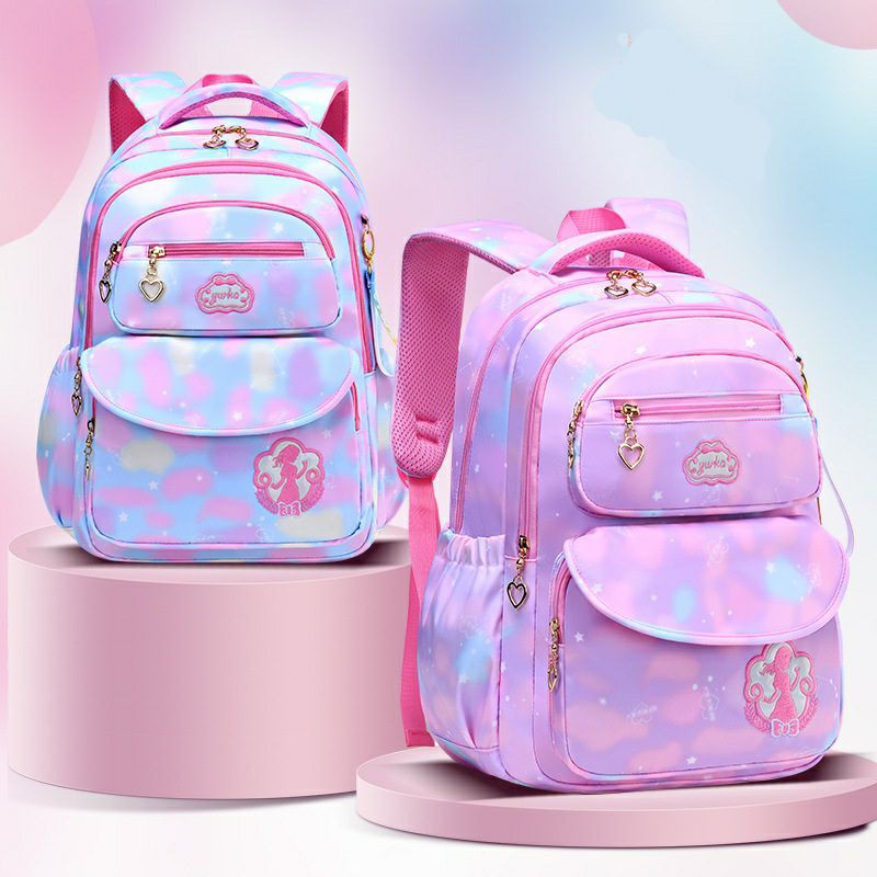 Tas Ransel Anak Sekolah SD Perempuan (polkadot)