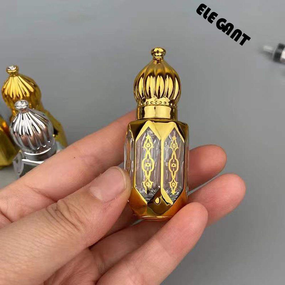 [Elegan] Botol Parfum Profesional Kualitas Tinggi Roll on Essential Oil Bottle Kosmetik Sample Test Wadah Gaya Mewah Vintage Botol Isi Ulang