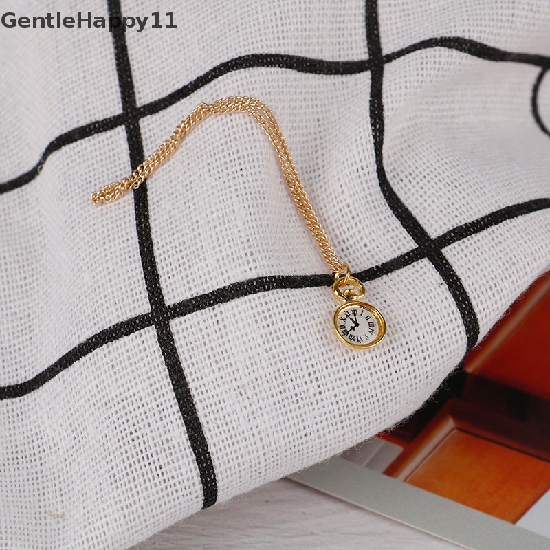 Gentlehappy 1Pc Jam Saku Kalung Mini Untuk Aksesoris Jam Tangan Boneka Figure Militer1Per6 id