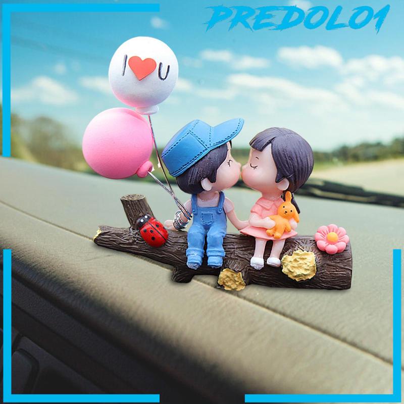 [Predolo1] Hiasan Dashboard Mobil Patung Miniatur figure Untuk Hadiah Gadis Pesta