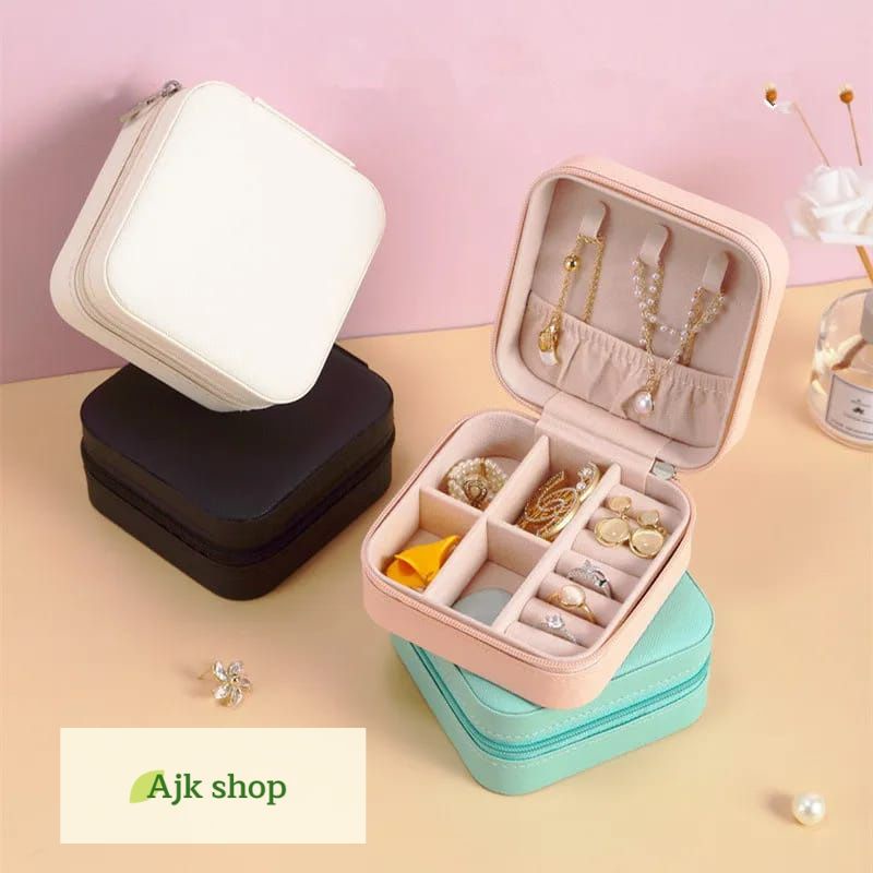 Tempat Perhiasan Mini Kalung Anting Cincin Box Kotak Penyimpanan Emas