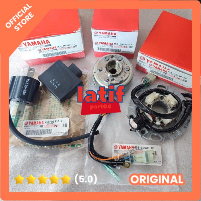 PENGAPIAN SET YZ 125 YZ125 4SS MORIC JAPAN PLUS CDI ORIGINAL