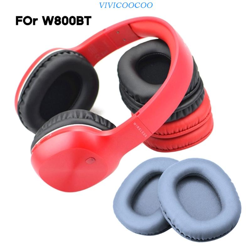 Vivi Bantalan Telinga Bernapas Untuk W800BT W808BT W800X K830 Headphone Cushion Earpads Memory Sponge Ear pad Kain Mesh/Ice Cl