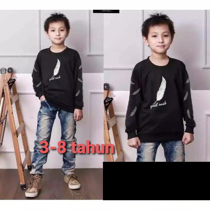 COD/DS2/M-L-XL KAOS PRIA LENGAN PANJANG AGUS THAMRUS  BAHAN BABYTERRY ADEM 5 WARNA