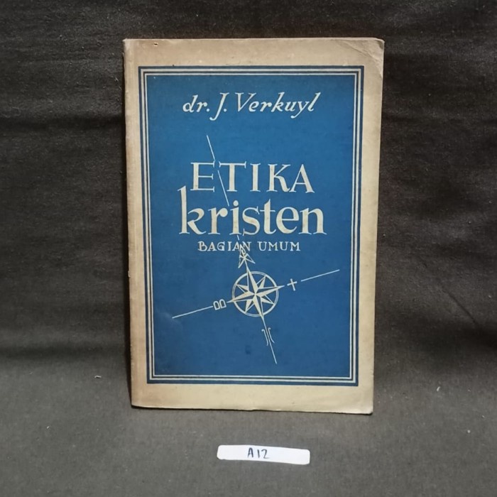 Etika Kristen Bagian Umum