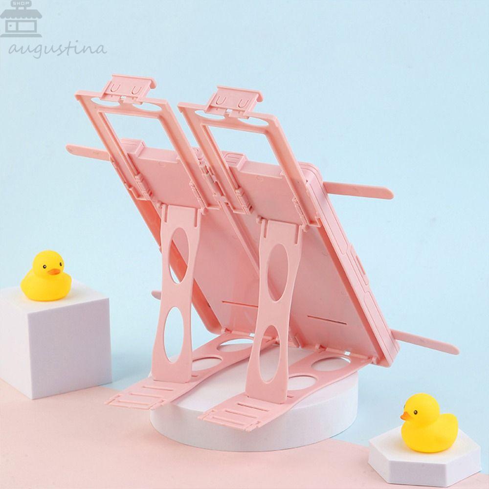 Agustinina Kotak Pensil Book Stander Kokoh Multifungsi Adjustable Meja Stationary Siswa Rak Buku Buku Buku Masak Buku Teks Lukisan Tempat Buku