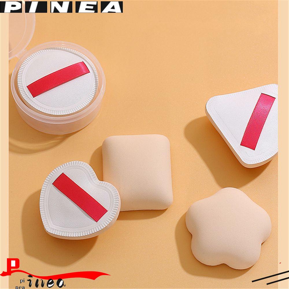 Spons Puff Air Cushion Bentuk Nanas Reusable Untuk Makeup