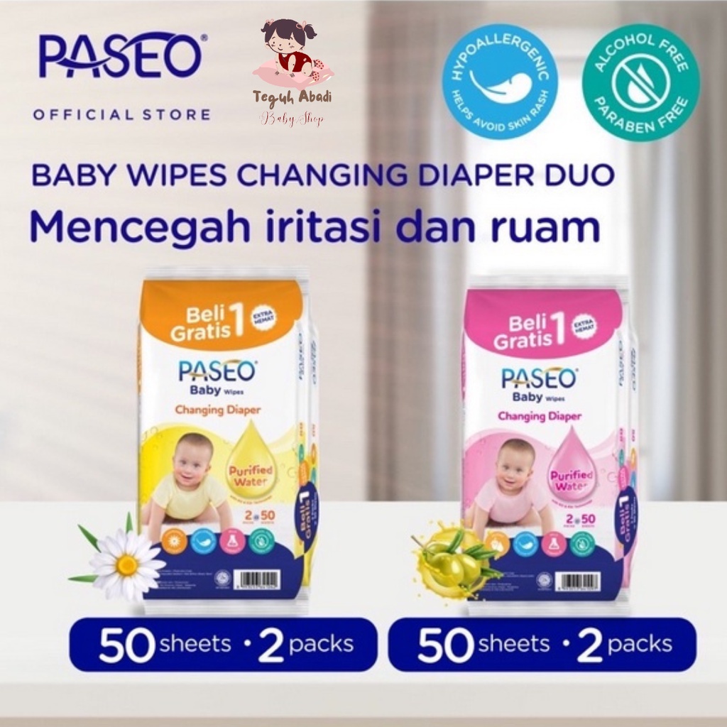 [TA] Passeo Baby Wipes Tisu Basah / Tisu Basah Bayi / Tisu Bayi