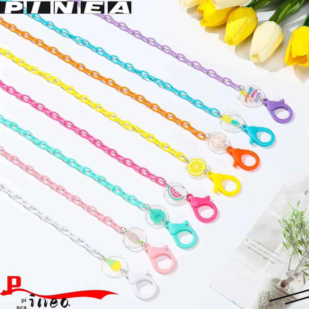 Nanas Kacamata Lanyard Wanita Olahraga Luar Ruangan Akrilik Sunglasses Rantai Holder