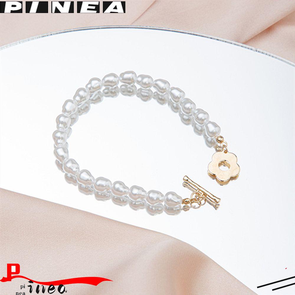 Nanas Mutiara Gelang Kepribadian Temperamen Pesta Indah Cahaya Mewah Hadiah Perhiasan Bangle