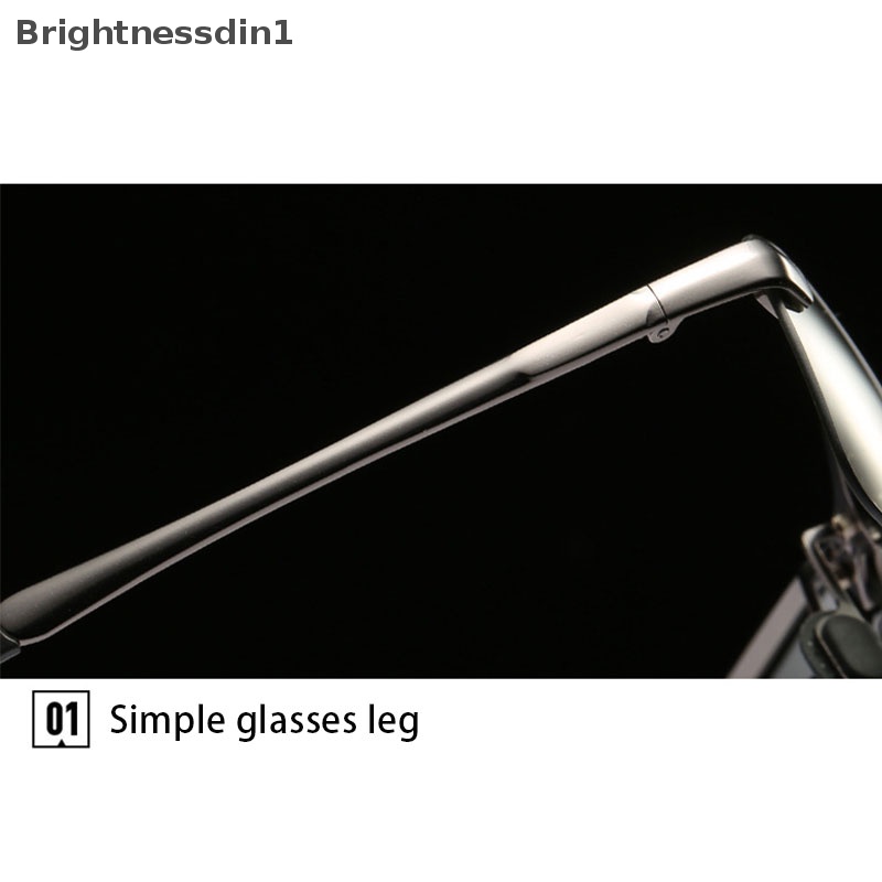 [Brightnessdin1] Kacamata Polarized Photochromic Siang Dan Malam Mengemudi Memancing Night Vision Butik