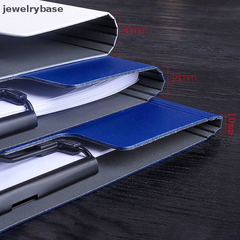 [jewelrybase] A4 File Folder Clipboard Wrig Pad Memo Clip Board Double Clips Organizer Butik