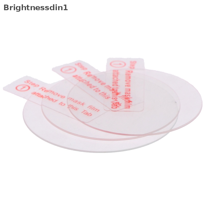 [Brightnessdin1] 1pc Pelindung Layar Tempered Glass Untuk 28.30.34.35.36 /37.38/40mm Butik Jam Tangan Bulat