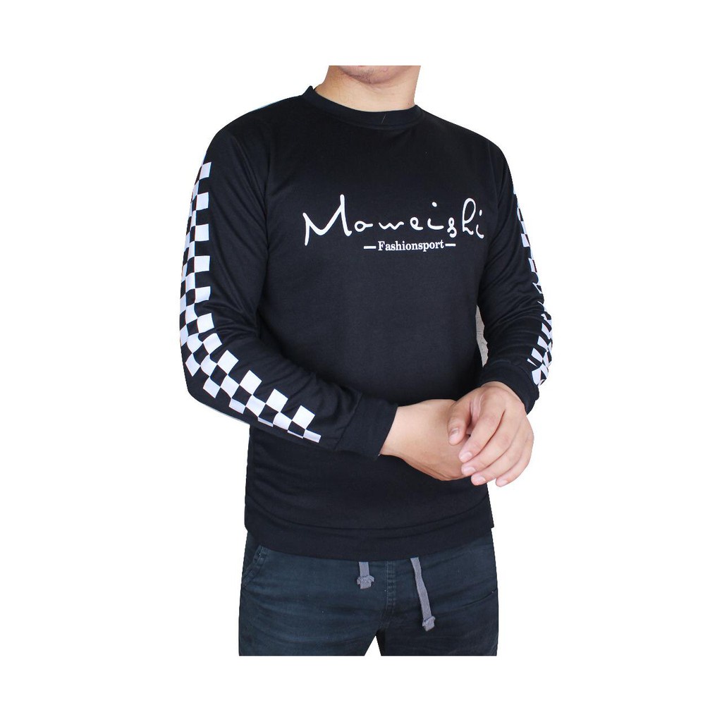 Bisa Bayar Di Tempat/ BS//COD//BAJU KAOS LENGAN PANJANG//MAWESHI//T-SHIRT DISTRO// FASHION PRIA// GOOD QUALITY