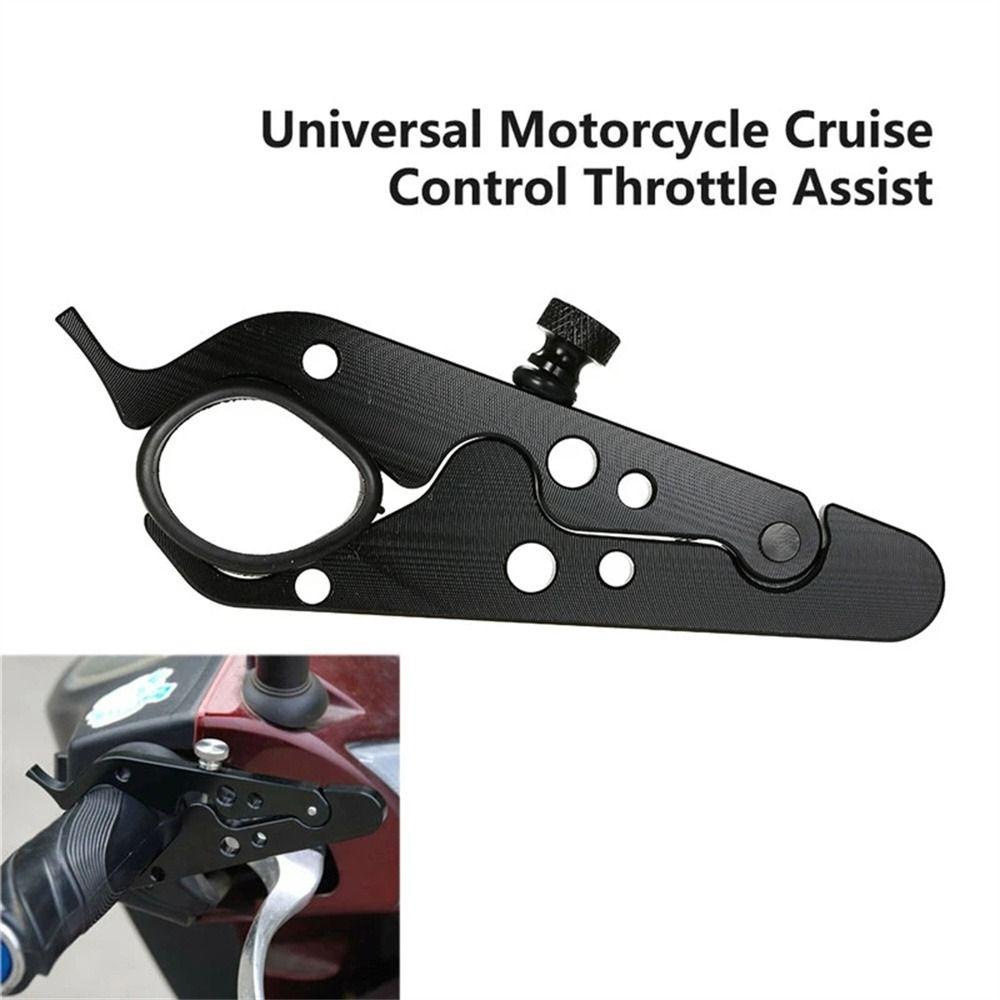 Lanfy Cruise Control Throttle CNC High Grade Wrist Hand Grip Aluminium Hitam Untuk Mb-Ot312-Bk Lock Assist Follower