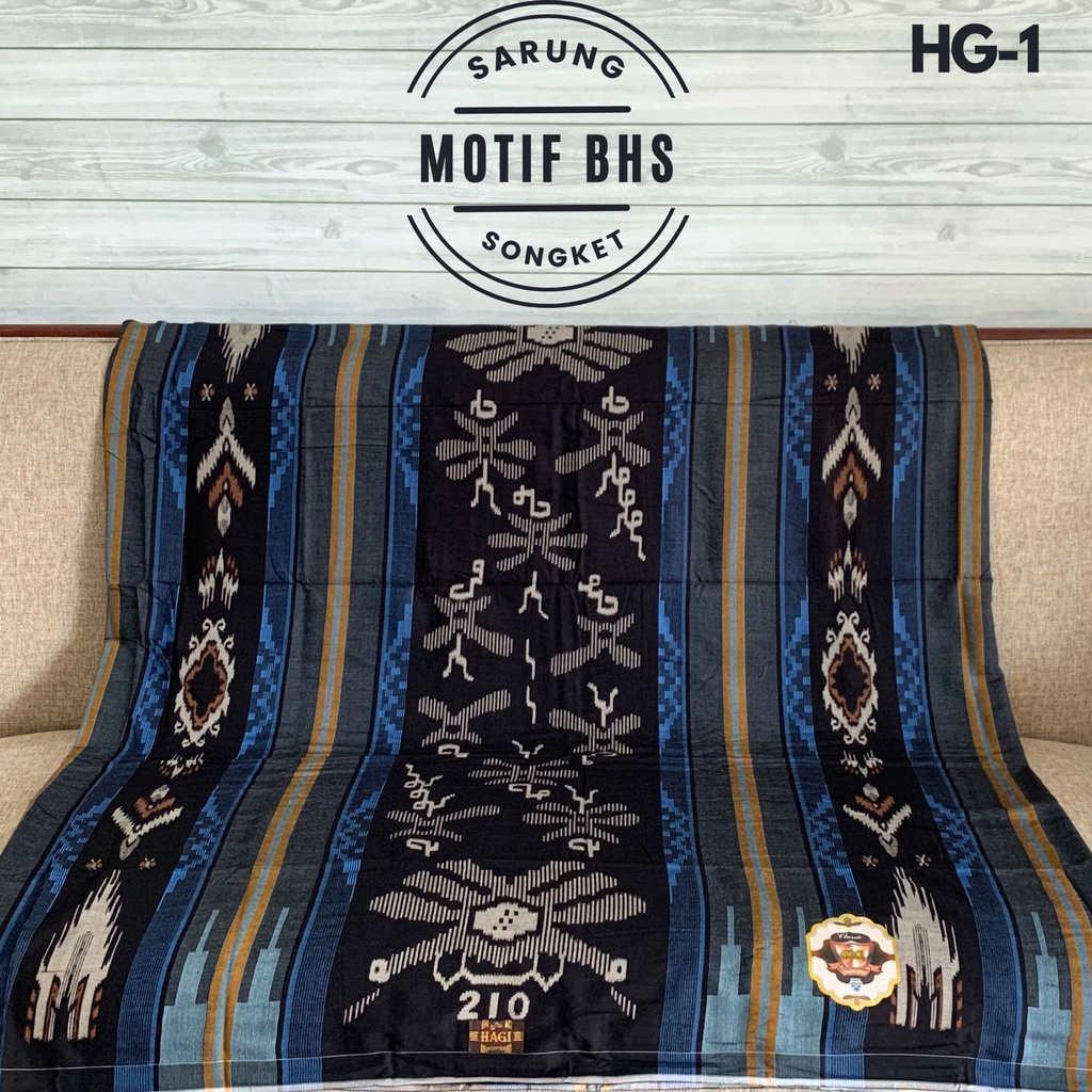 Sarung Songket Hagi Motif BHS