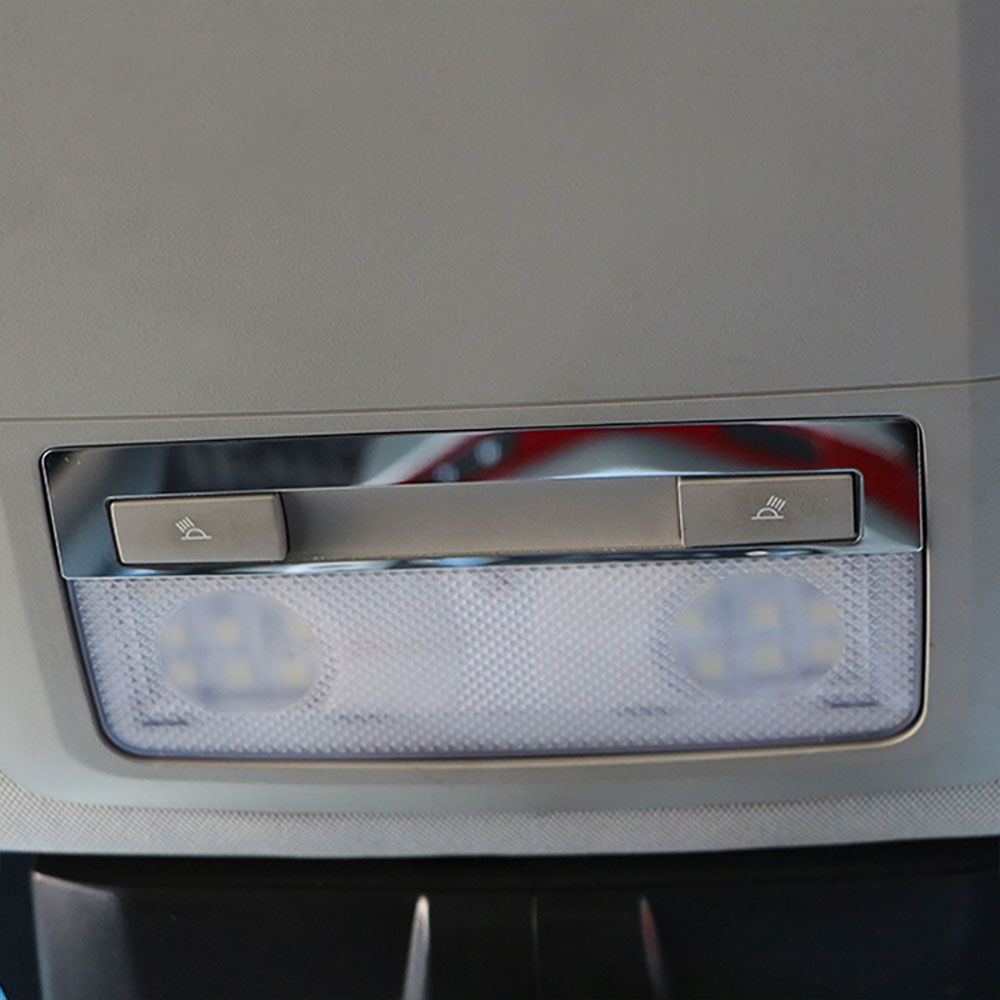Frame Lampu Baca Depan Bahan Stainless Steel Untuk Chevrolet Cruze Sedan Hatchback 2009-2015lampu Baca Atap Cover Trim