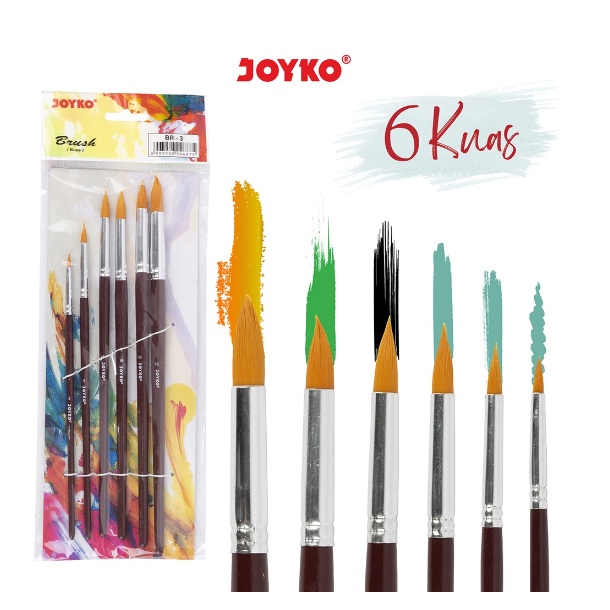 

CP Brush Kuas Cat Air Cat Minyak Lukis Acrylic Joyko BR-3