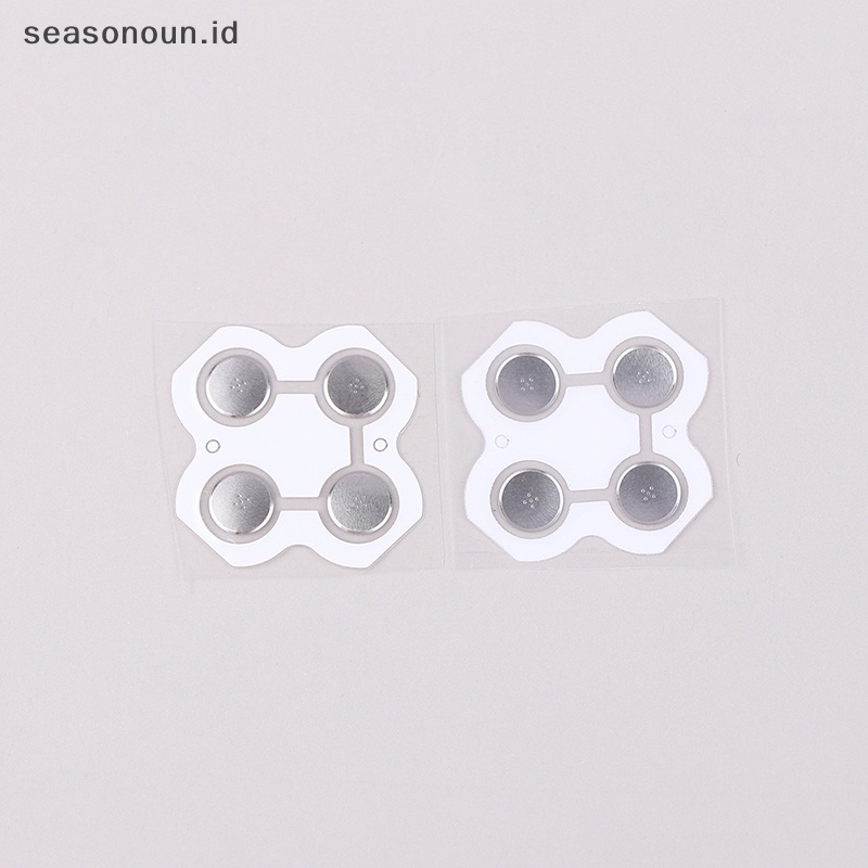 Seasonoun 2pcs FIlm Konduktif Untuk NS Switch Joy-Con Controller D-Pad Tombol Papan PCB.