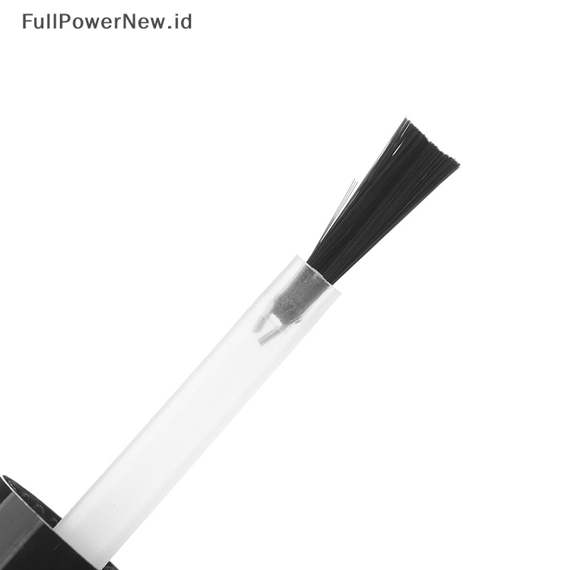 Power Empty Clear Glass Nail Gel Polish Liquid Art Botol Wadah Isi Ulang ID