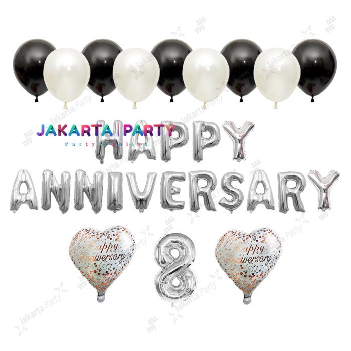 Paket Dekorasi Anniversary # 6 Paket Perlengkapan Anniversary