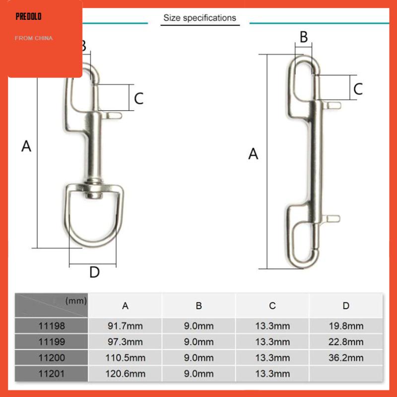 [Predolo] Snap hook Selam 90mm