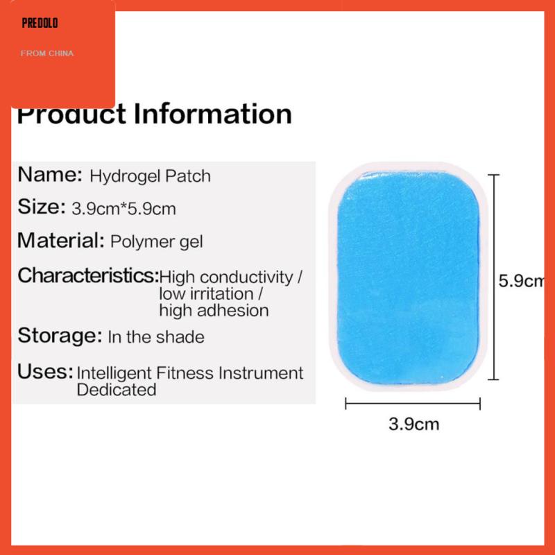 [Predolo] 10pc Hydrogel Belly Gel Stiker ABS Pengecil Perut Sticker Pad