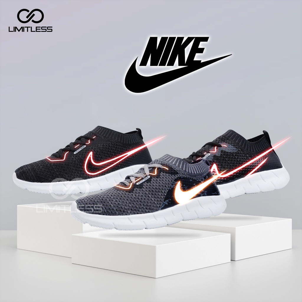 Sneakers Cowok Bertali Sporty Sepatu Pria Olahraga Premium Quality Trendy Kekinian Terbaru Fashion