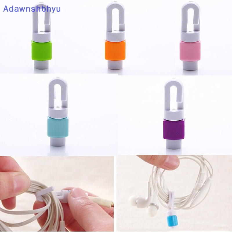 Adhyu 5pcs Pelindung Penutup Penghemat Untuk Ponsel Pintar Petir USB Charger Kabel Cord ID