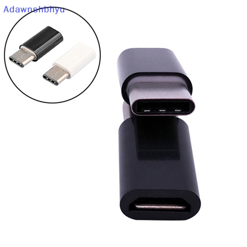 Adhyu USB 3.1 Type C Male to Micro USB Female Adapter Converter Konektor Data Adapter ID