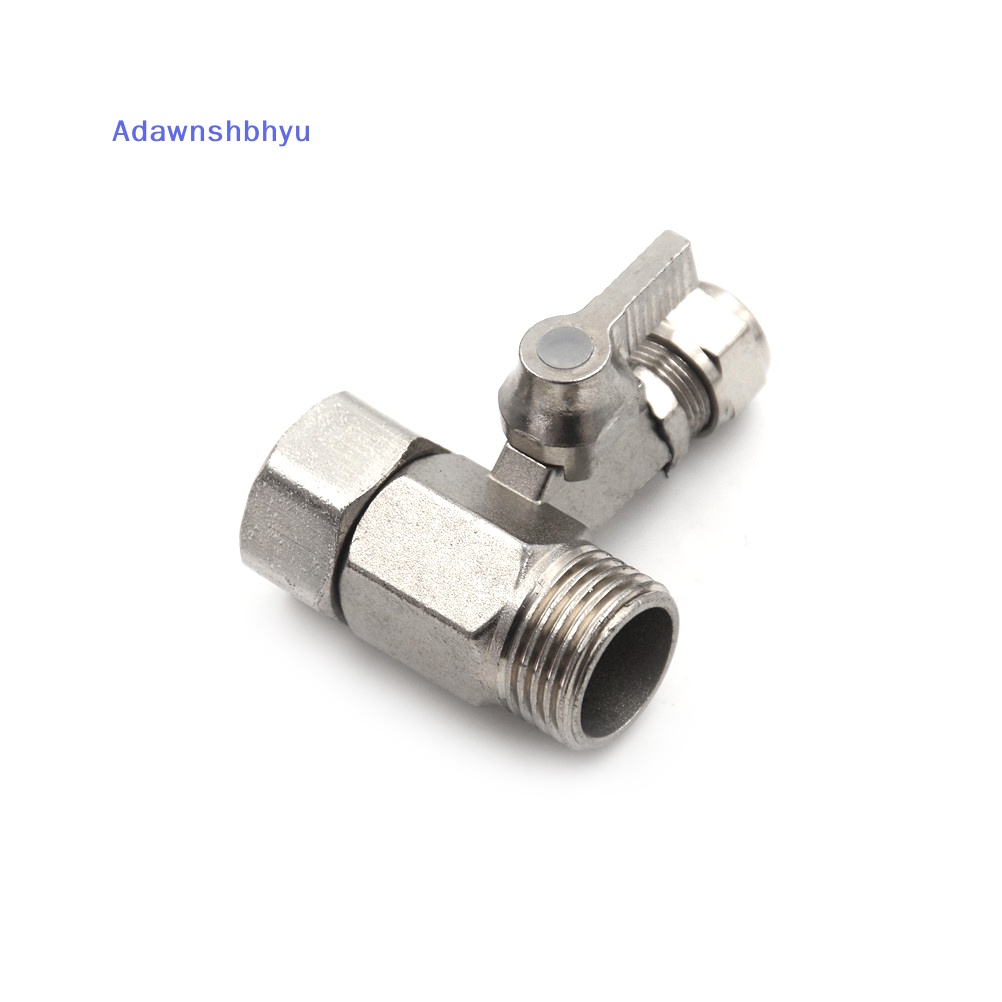 Adhyu New Adaptor Penjernih Filter Air Umpan Ro1/2 ''Ke3/8'' Ball Valve Faucet Tap Safe ID