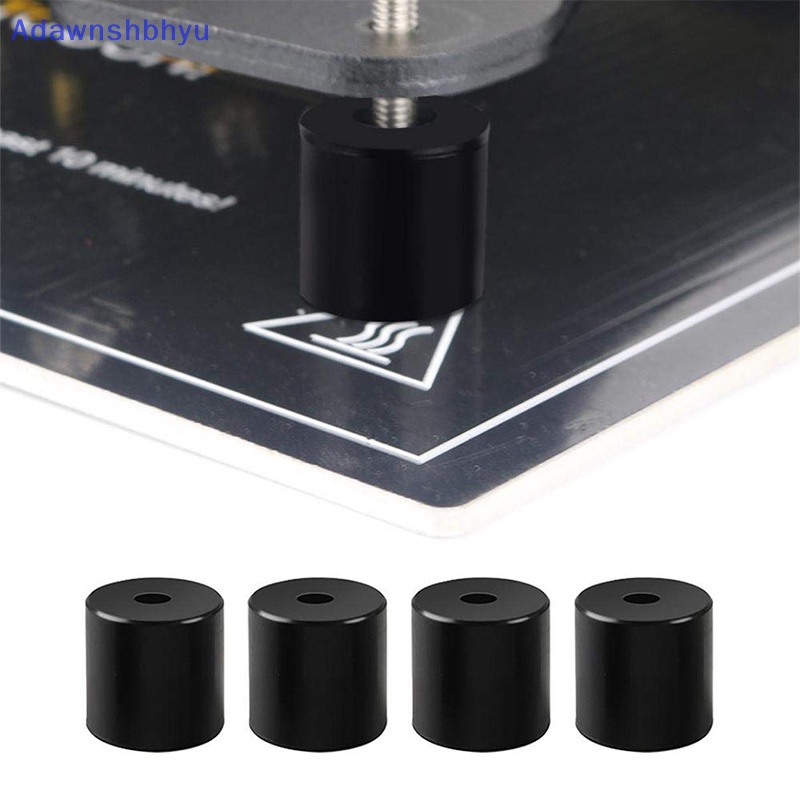 Adhyu 4Pcs 3D Printer Suhu Tinggi Silikon Solid Spacer Hot Bed Leveling Column ID