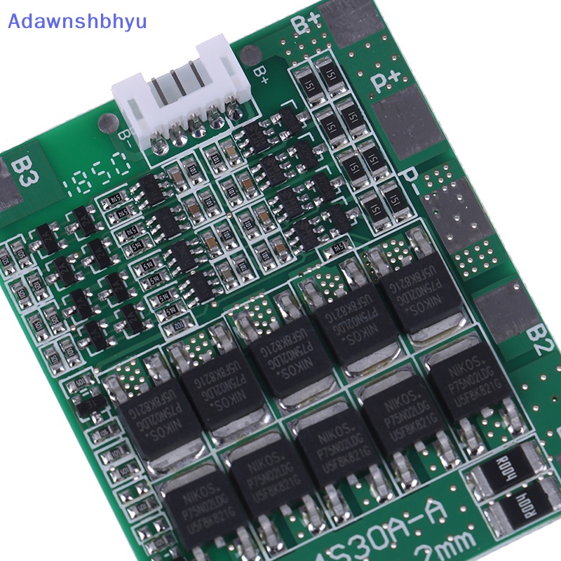 Adhyu 4S 14.8v 30a bms Papan Perlindungan Pcb18650 li-ion cell balance ID