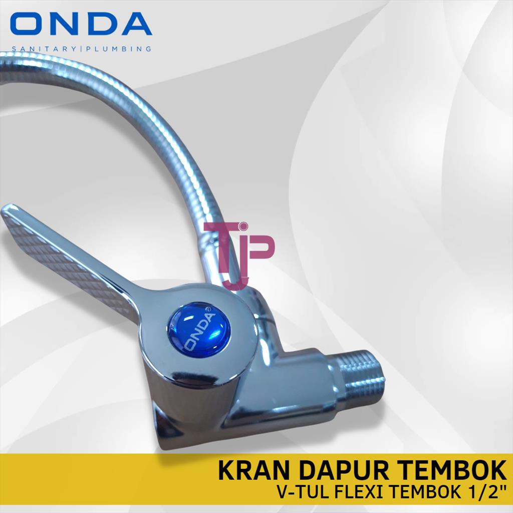 ONDA KRAN DAPUR V-TUL FLEXI TEMBOK 1/2&quot;
