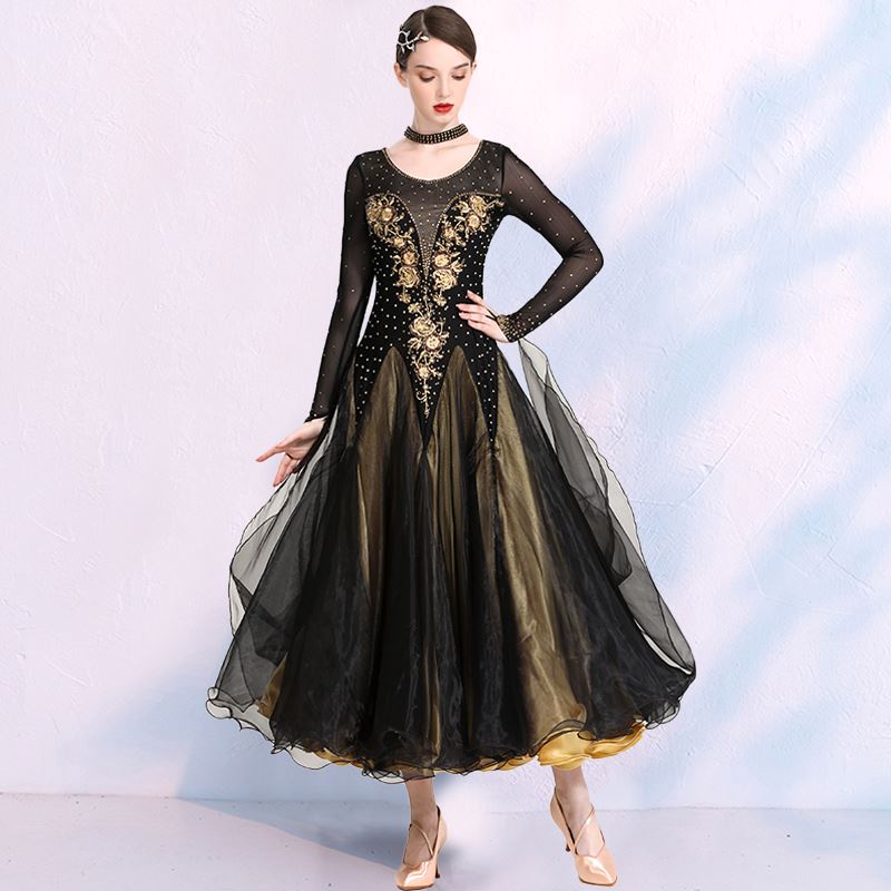 Dance Modern Dress National Standard Dance Dress Advanced Social Dance Dress Big Swing Competition D