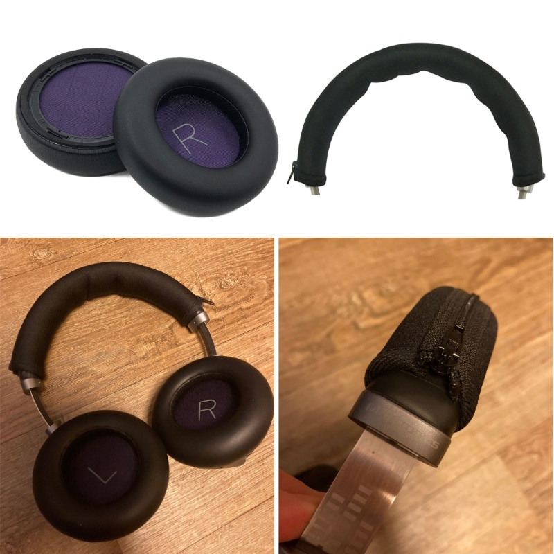 Vivi Untuk BackBeat PRO 1set Earpad Earmuffs- Peplacement Perbaikan Bando Earphone