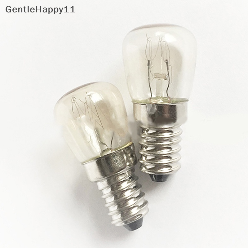 Gentlehappy T22 15W25W Oven Microwave Bulb Tahan Suhu Tinggi 300derajat E14 Sekrup Kecil Mulut Garam Lampu Bohlam Indikator Bohlam id