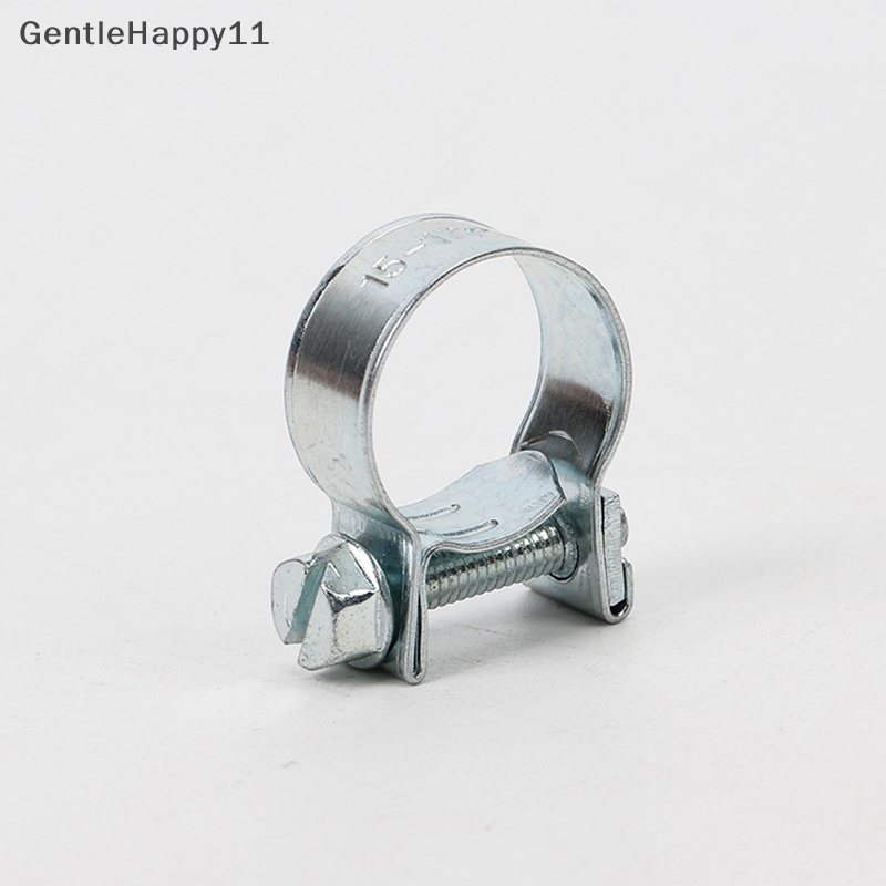 Gentlehappy 10Pcs Klip Selang Bakar Mobil Set Mini Carbon Steel Air Hose Clamp Klip Pipa Bensin id