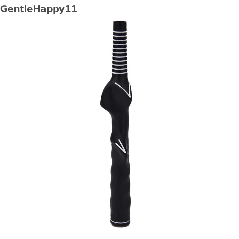 Gentlehappy Golf ball Club Swing Training Grip Alat Bantu Latihan golfers Tangan Kanan Karet id