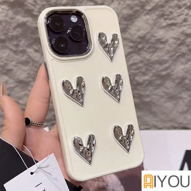 Casing iPhone Cinta Lipit Electroplated Simple Untuk Iphone7 8 7P X XS XR 11 11ProMax 12 12Pro 12ProMax 13 13Pro 13ProMax 14Pro TPU Silikon Anti Jatuh Soft iPhone 11 Case 14ProMax