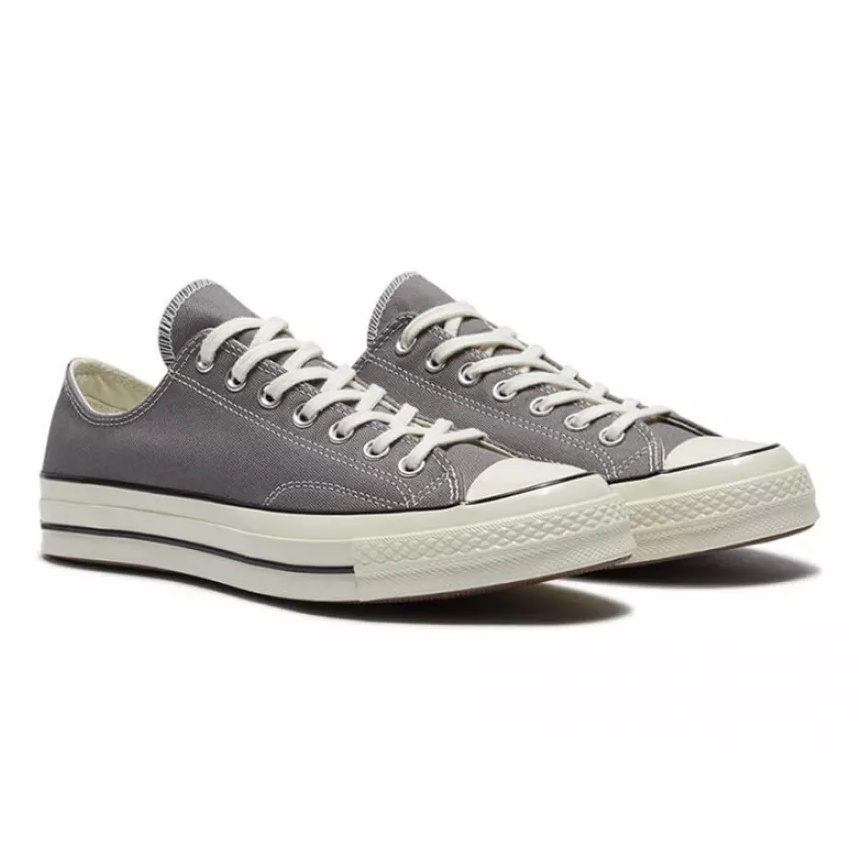 Sepatu Converse Chuck Taylor 70S Low Grey Egret 100% Original (Free PAPPERBAG)