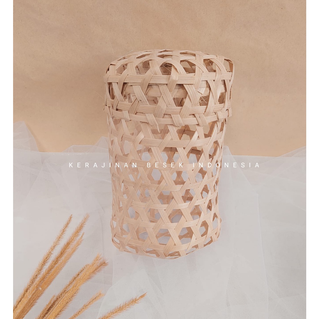 

Bambu KLONGSONG TOPLES M//Souvenir murah// Tempat wedang uwuh murah// Kerajinan bambu murah// Hampers murah// Tempat wedang secang