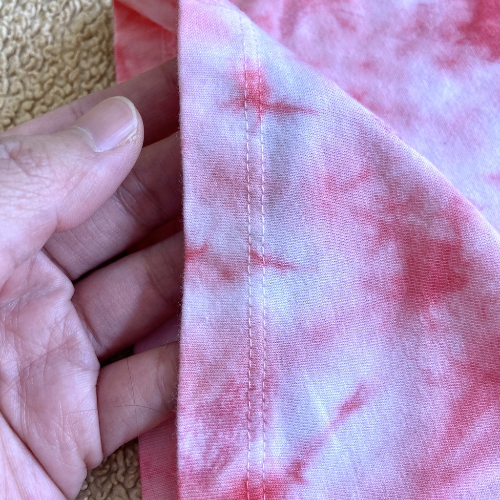 Champion Kaos Crop Top Tiedye Putih Pink Wanita Katun ORIGINAL