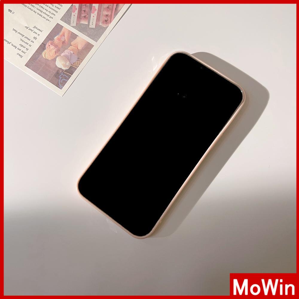 Case iPhone 14 Pro Max iPhone Case Cream Glossy Soft Case TPU Shockproof Kamera Case Perlindungan Huruf Merah Muda Kompatibel dengan iPhone 13 Pro max 12 Pro Max 11 xr xs max 7Plus 8Plus