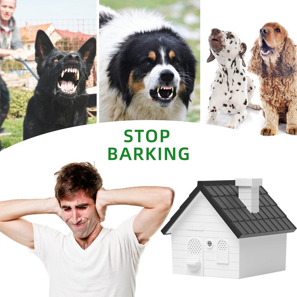 Indoor Hanging Type Animal Repeller Pet Halaman Rumah Teras Perangkat Anti-Bark Barking Stopper Kontrol Kulit Kayu Jerat